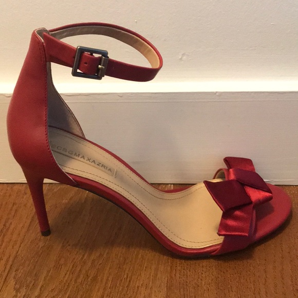BCBG Maxazria Red Heels Women’s Size 8.5 main image 0